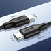 Ugreen US286 USB-C - USB-C PD QC 3A 480Mb/s cable 1.5m - black - Cell phone cables<<<HurtelXML