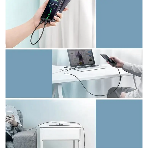 Ugreen US287 60116 USB-A / USB-C 2A cable 1m - black - Cell phone cables<<<HurtelXML&&&Кабели за мобилни