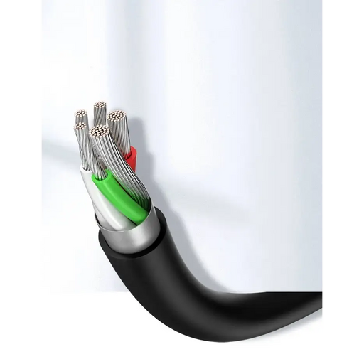 Ugreen US287 60118 USB-A / USB-C 3A cable 2m - black - Cell phone cables<<<HurtelXML&&&USB cablesKBA-USB<<<Cables