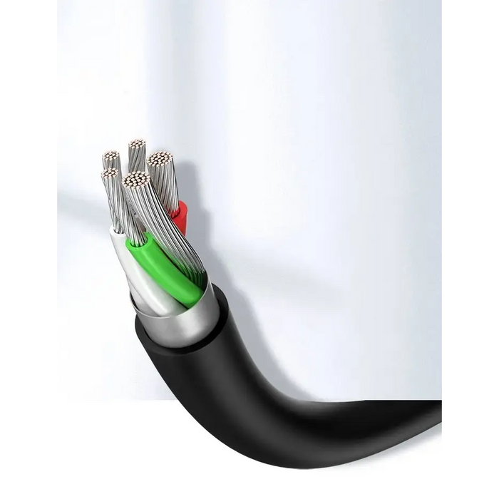 Ugreen US287 60118 USB-A / USB-C 3A cable 2m - black - Cell phone cables<<<HurtelXML&&&USB cablesKBA-USB<<<Cables
