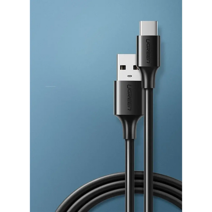 Ugreen US287 60118 USB-A / USB-C 3A cable 2m - black - Cell phone cables<<<HurtelXML&&&USB cablesKBA-USB<<<Cables