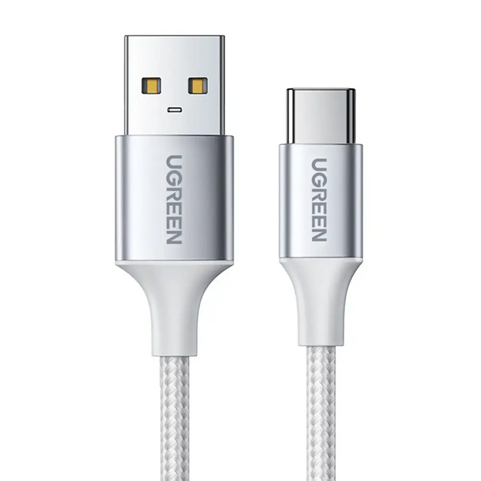 Ugreen US288 60132 USB-A / USB-C QC 3.0 3A Cable 1.5m - White - Cell phone cables<<<HurtelXML