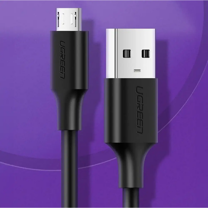 Ugreen US289 60134 micro USB / USB-A cable 0.25m - black - Cell phone cables<<<HurtelXML
