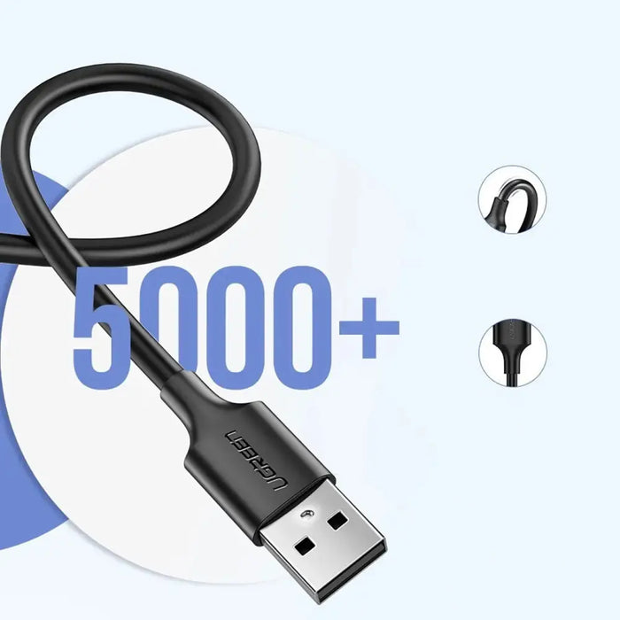 Ugreen US289 60134 micro USB / USB-A cable 0.25m - black - Cell phone cables<<<HurtelXML