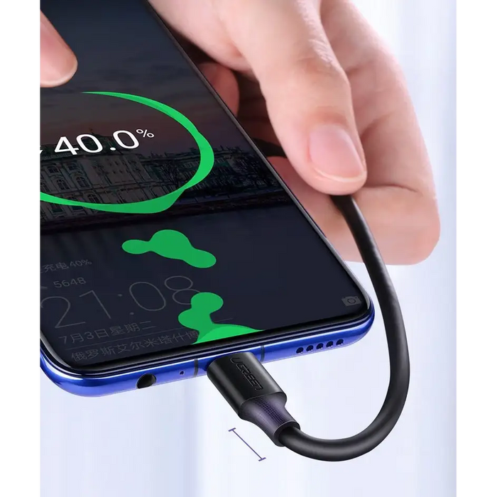 Ugreen US289 60137 micro USB / USB-A cable 1.5m - black - Cell phone cables<<<HurtelXML&&&USB cablesKBA-USB<<<Cables