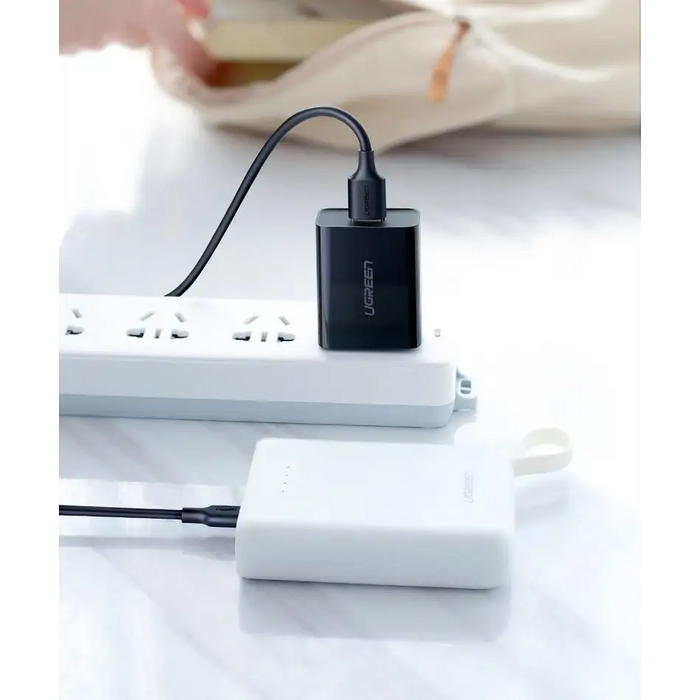 Ugreen US289 60137 micro USB / USB-A cable 1.5m - black - Cell phone cables<<<HurtelXML&&&USB cablesKBA-USB<<<Cables