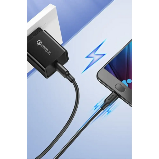 Ugreen US289 60138 micro USB / USB-A cable 2m - black - Cell phone cables<<<HurtelXML