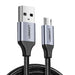 Ugreen US290 60146 USB-A / micro USB 2.4A cable 1m - gray - Cell phone cables<<<HurtelXML