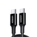 Ugreen US300 USB-C / USB-C cable 480Mb/s 5A 1m - black - Cell phone cables<<<HurtelXML