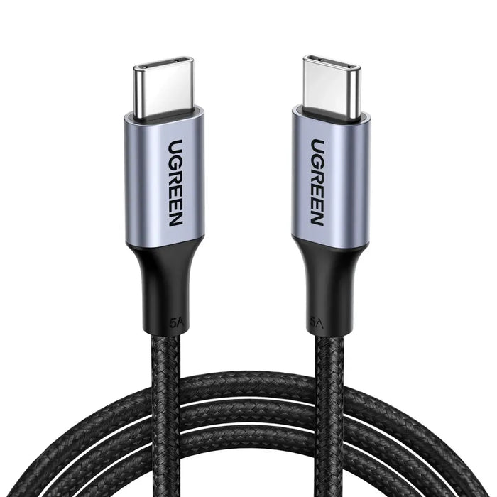 Ugreen US316 USB-C / USB-C Cable 480Mb/s 5A 0.5m - Gray - Cell phone cables<<<HurtelXML