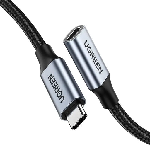 Ugreen US372 80810 USB-C - USB-C PD QC cable 100W 5A 10Gbps 0.5m - gray - Cell phone cables<<<HurtelXML