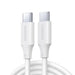 Ugreen US562 USB-C / USB-C PD cable 100W 2m - white - Cell phone cables<<<HurtelXML