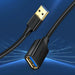 Ugreen USB-A (male) - USB-A (female) adapter extension cable USB 3.0 5Gb/s 0.5m black (US129) - Cell phone