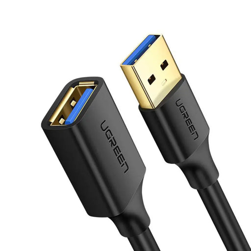 Ugreen USB-A (male) - USB-A (female) adapter extension cable USB 3.0 5Gb/s 0.5m black (US129) - Cell phone
