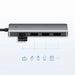 Ugreen USB HUB - 4x USB 3.2 Gen 1 with micro USB power port gray (CM219 50985) - USB hubs<<<HurtelXML