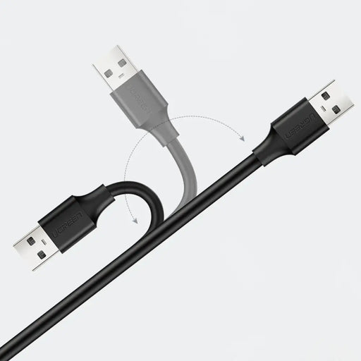 Ugreen USB (male) - USB (female) 2.0 extension cable 480Mb/s 1.5m black (US103) - Cell phone cables<<<HurtelXML
