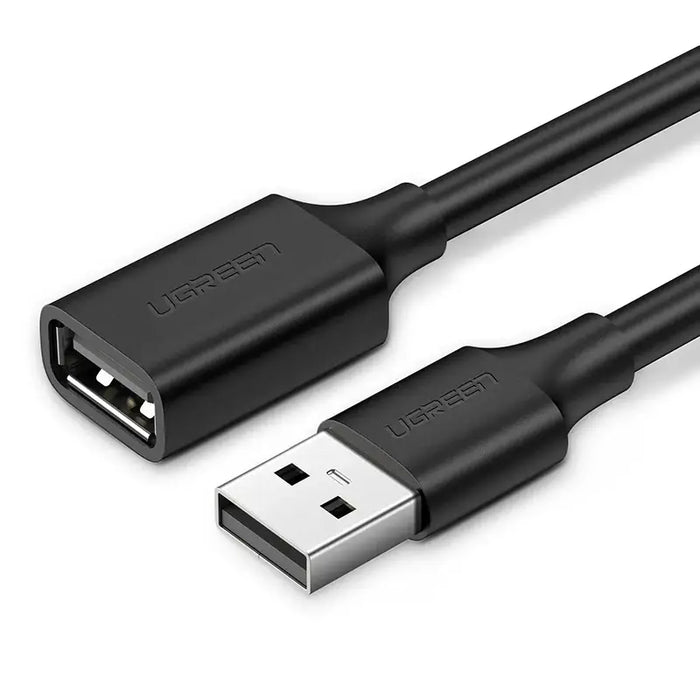 Ugreen USB (male) - USB (female) 2.0 extension cable 480Mb/s 3m black (US103) - Cell phone cables<<<HurtelXML