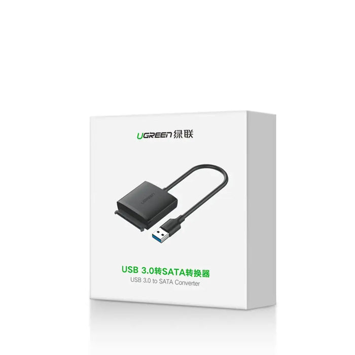 Ugreen USB3.0 adapter for 2.5’’ / 3.5’’ SATA disk black (CM257) - Disk adapters<<<HurtelXML