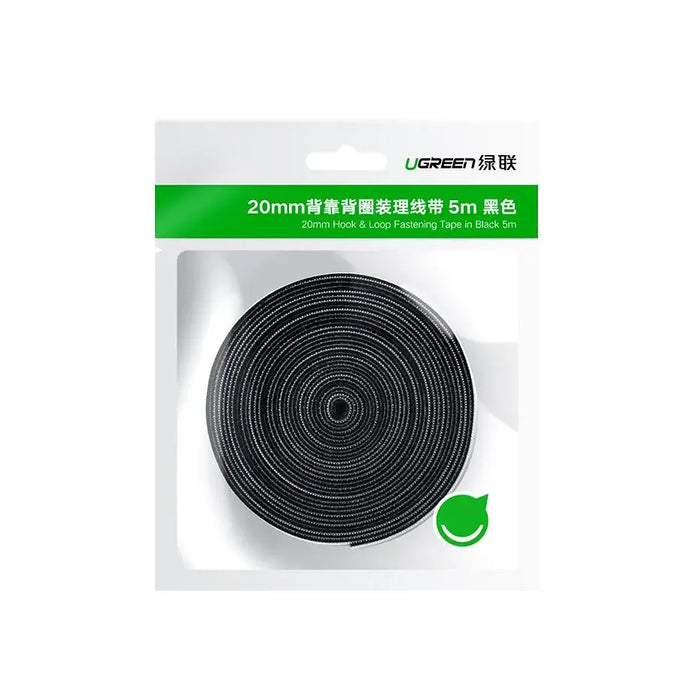 Ugreen velcro tape velcro cable organizer 2m black (40354) - Cable organizers<<<HurtelXML