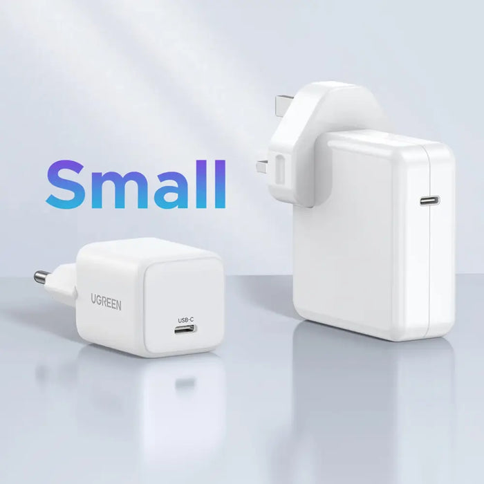 Ugreen X512 20W GaN 1x USB-C Wall Charger - White - Cell phone USB charger<<<HurtelXML&&&Зарядни устройства<<<Аксесоари