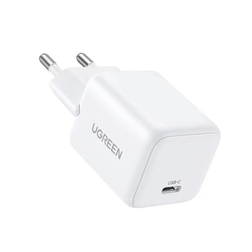 Ugreen X512 20W GaN 1x USB-C Wall Charger - White - Cell phone USB charger<<<HurtelXML&&&Зарядни устройства<<<Аксесоари