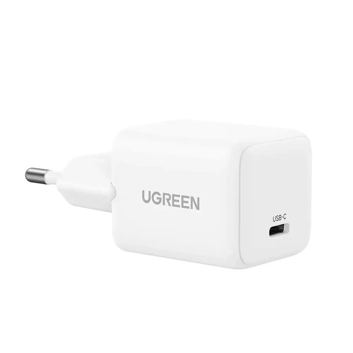 Ugreen X513 30W GaN Wall Charger 1x USB-C + 1m USB-C Cable - White - Cell phone USB