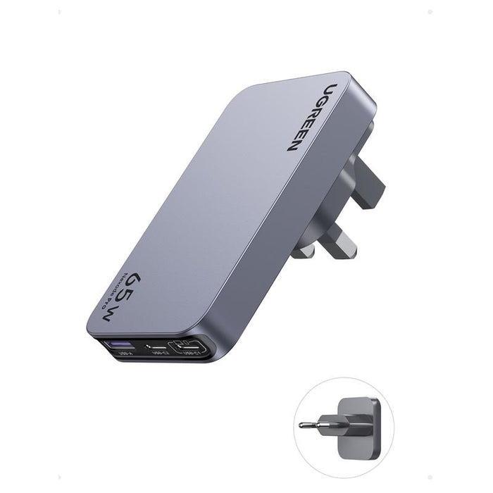 CHARGER 220V 2xUSB-C,1xUSB A,65W,USlim X753 UGREEN
