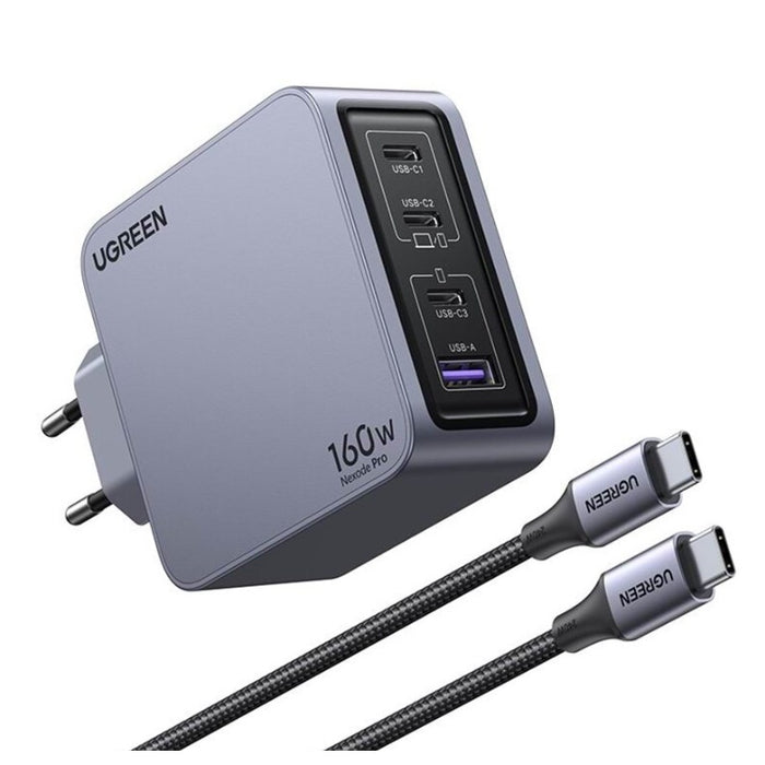 UNIVERSAL CHARGER X763 220V 3xUSB-C 1xUSB A GaN 160W UGREEN