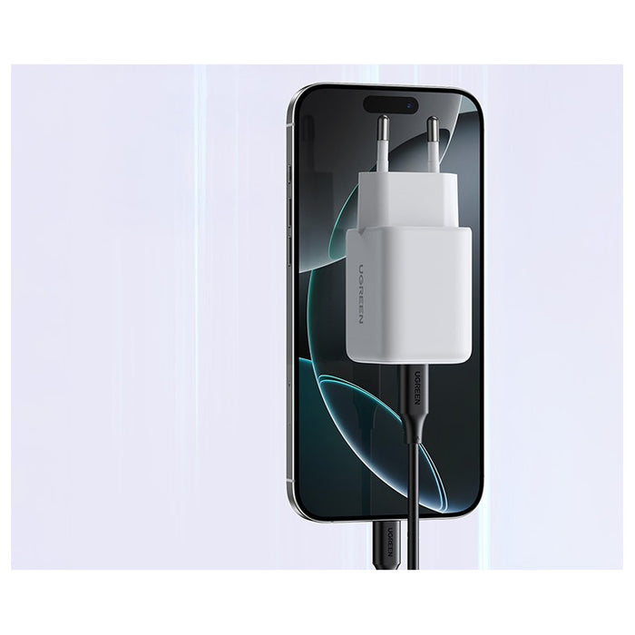 CHARGER X516 220V 1xUSB-C 1xUSB A 30W mini UGREEN - WHITE