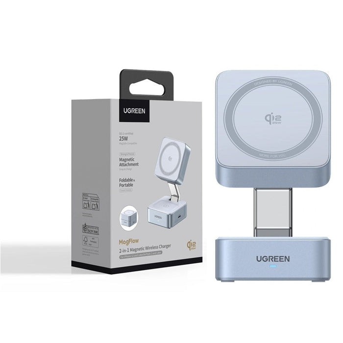 WIRELESS CHARGER 2in1 MagFlow 25W Qi2 W752 UGREEN