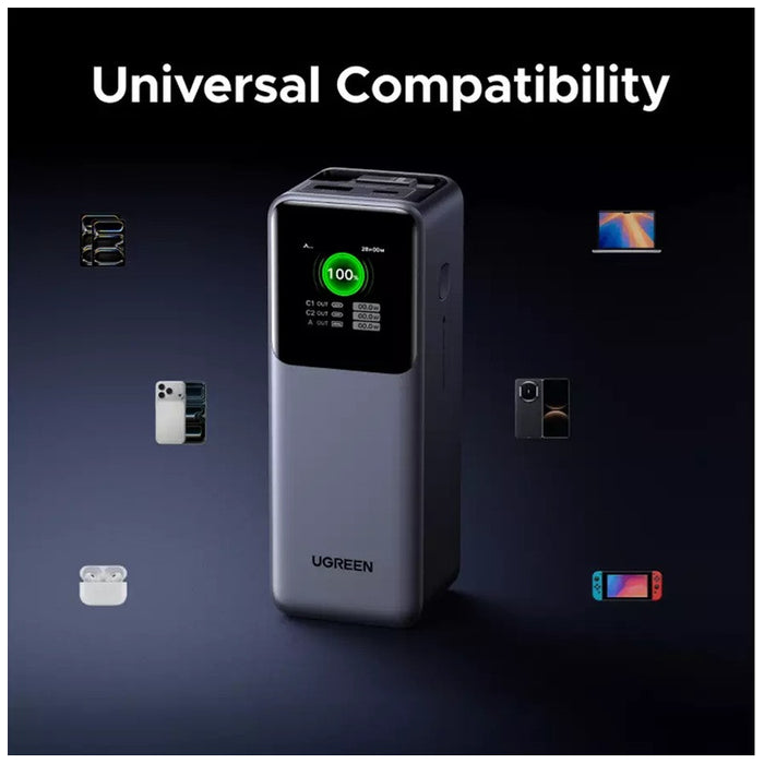 POWER BANK PB726 20,000mAh WITH BUILT-IN CABLE 165W UGREEN