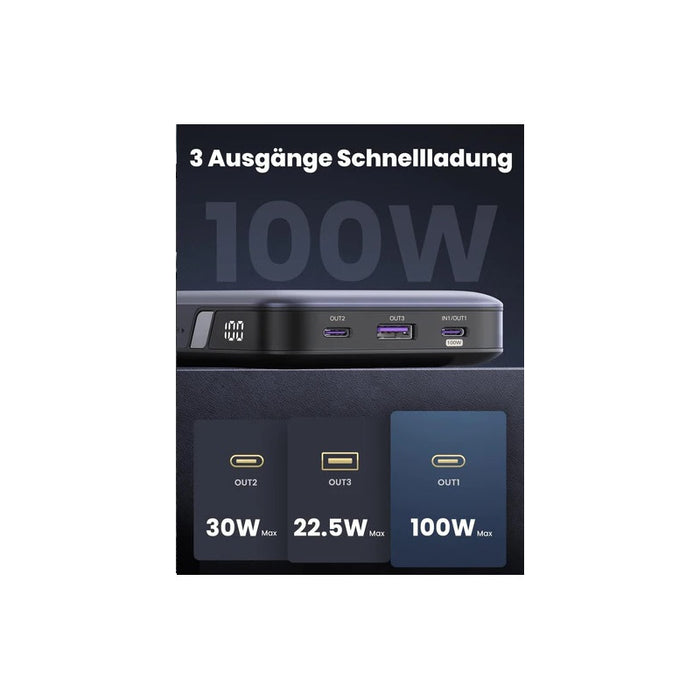 POWER BANK 20,000mAh, FAST CHARGING, 10 PB720 UGREEN