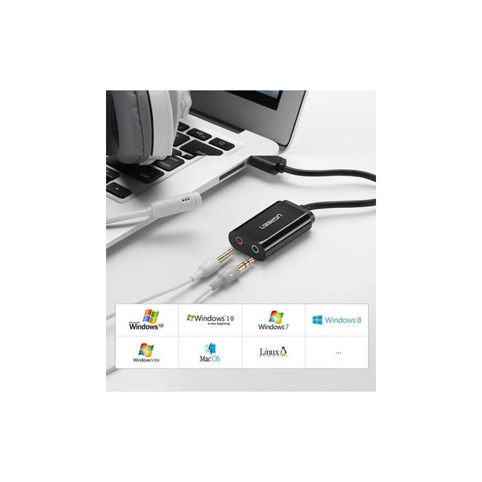 ADAPTER USB2.0 3.5mm UGREEN