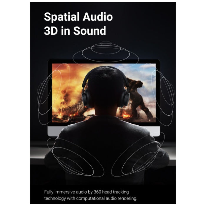 BLUETOOTH HEADPHONES HP106 Max3 ANC UGREEN - BLACK