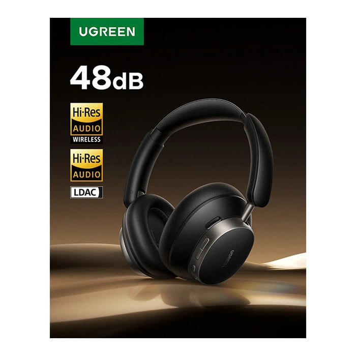 BLUETOOTH HEADPHONES ANC HP206 StudioPro UGREEN - BLACK