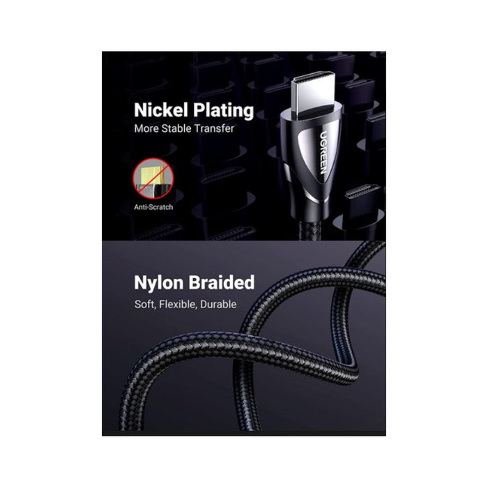 CABLE 8K HDMI/HDMI BRAIDED 5m HD140 UGREEN