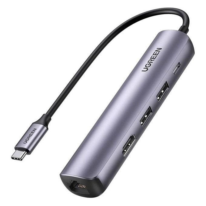MULTIFUNCTIONAL ADAPTER 5in1 HDMI 4K-60Hz/RJ45 CM418 UGREEN