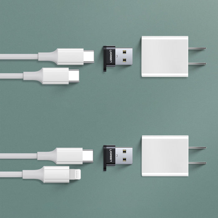 Ugreen US280 50568 USB-C 3.1 (female) / USB-A 2.0 (male) adapter - black