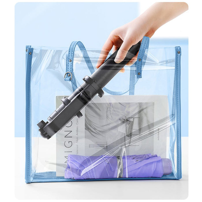 Selfie stick Ugreen LP586 telescopic tripod with Bluetooth remote control 1.5m - black