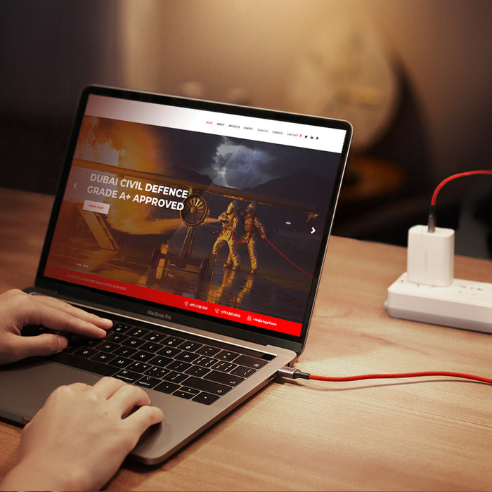 Ugreen US294 USB-C - USB-C 3A 480Mb/s cable 1m - red
