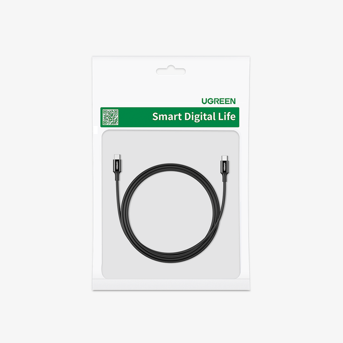 Ugreen US300 USB-C / USB-C 480Mb/s 5A 2m cable - black