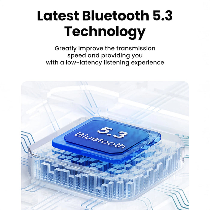 Ugreen HiTune T6 wireless headphones with ANC function + USB-A - USB-C cable - white