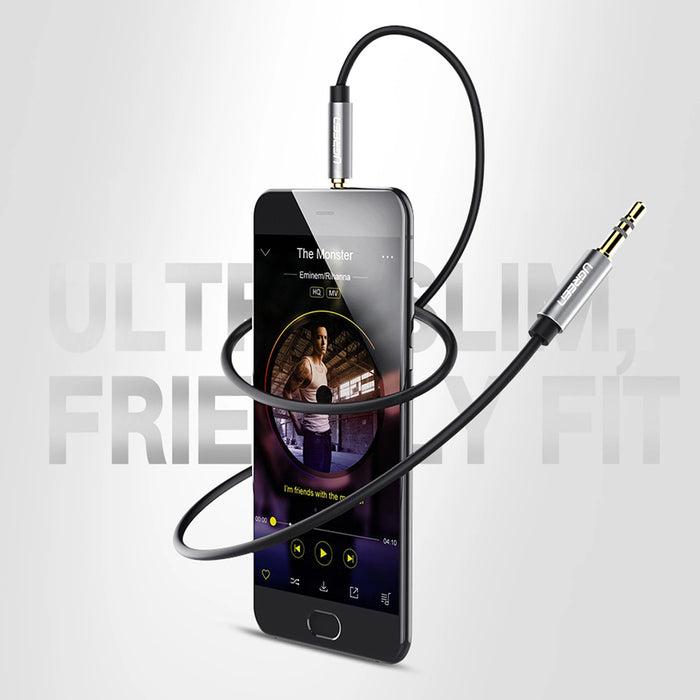 Ugreen AV119 10736 audio cable mini jack 3.5mm / mini jack 3.5mm 3m - black