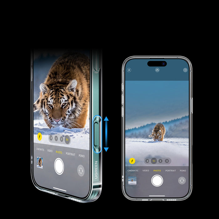 Ugreen Classy Clear Magnetic Case with MagSafe for iPhone 16 Plus - Clear