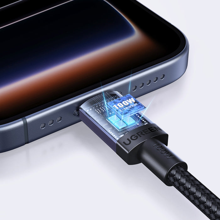 Ugreen USB-C to USB-C PD Cable 100W 5A 3m - Black