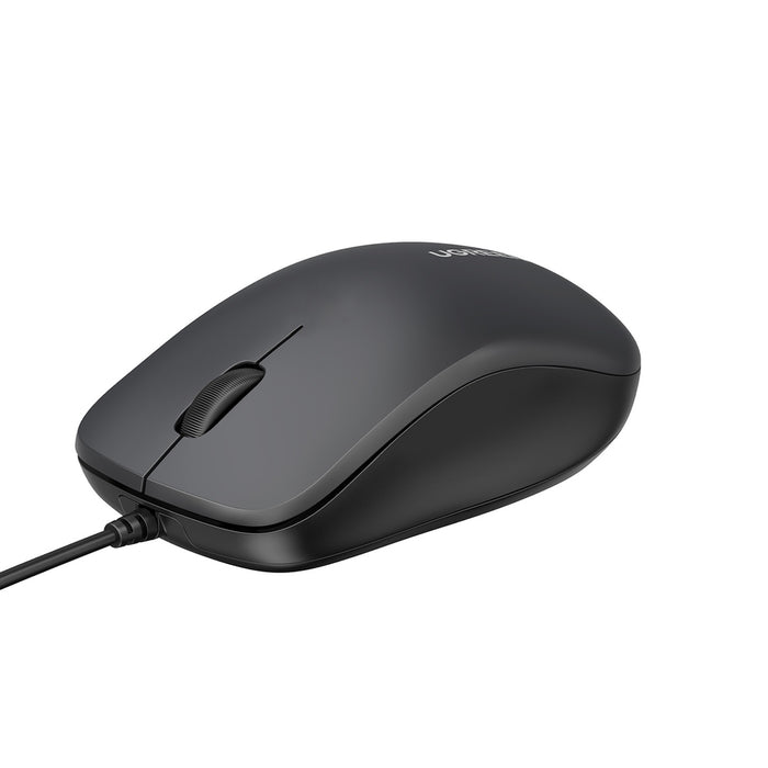 Ugreen wired optical mouse - black