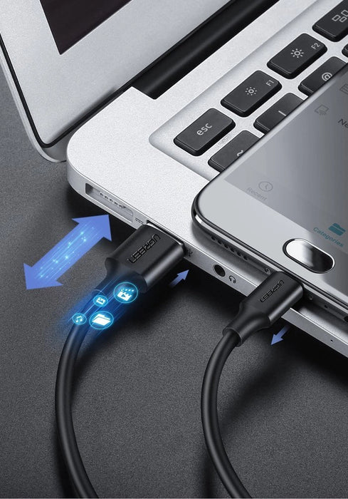Ugreen US289 60136 micro USB / USB-A cable 1m - black