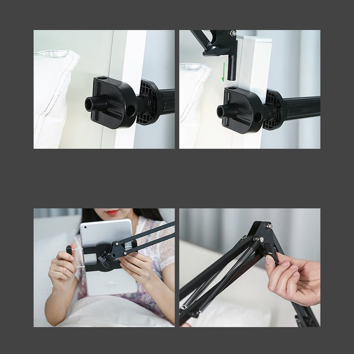 Ugreen Folding Arm Desk Table Tripod Holder for Phone Tablet Black/Grey (50394)