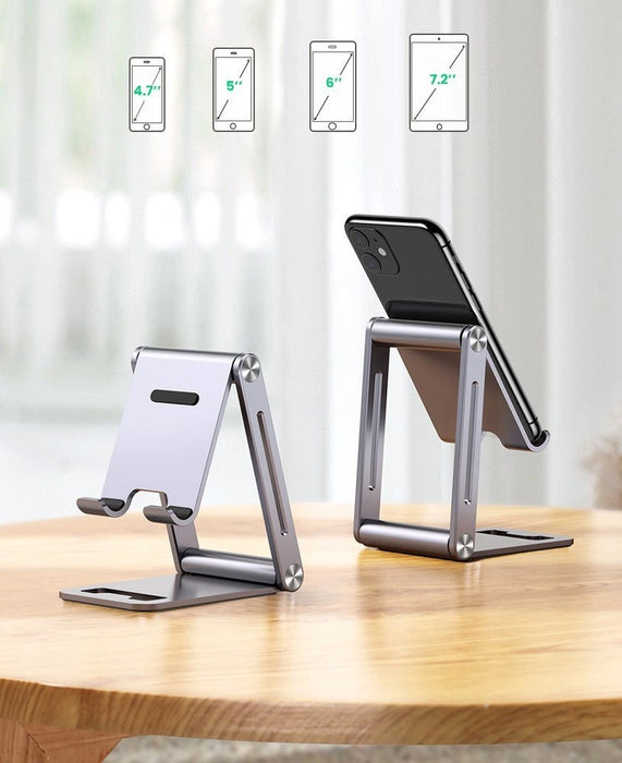 Ugreen metal aluminum folding phone holder tablet gray (LP263 80708)