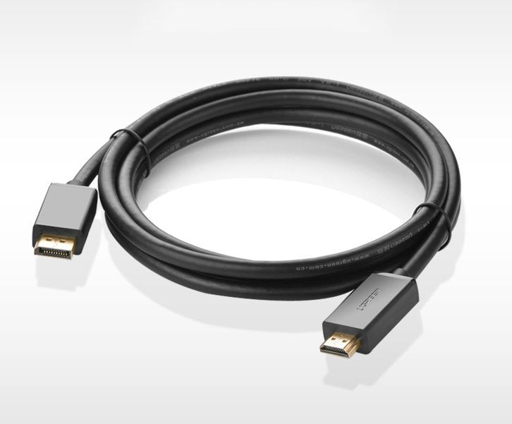 Ugreen unidirectional DisplayPort to HDMI Cable 4K 30Hz 32 AWG 2m Black (DP101 10202)